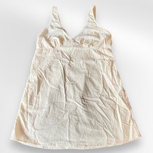NWT - AE Corduroy Babydoll Minidress Women’s (Cream)